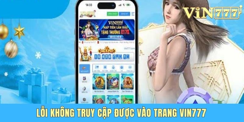 Lỗi không truy cập được vào trang game